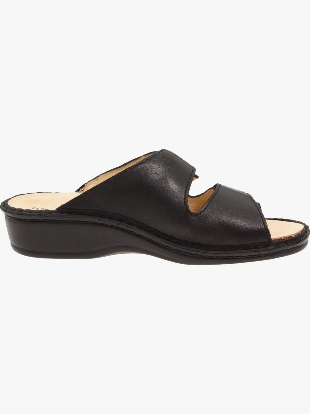 Finn Comfort Jamaica Leather Slide Sandals - 35